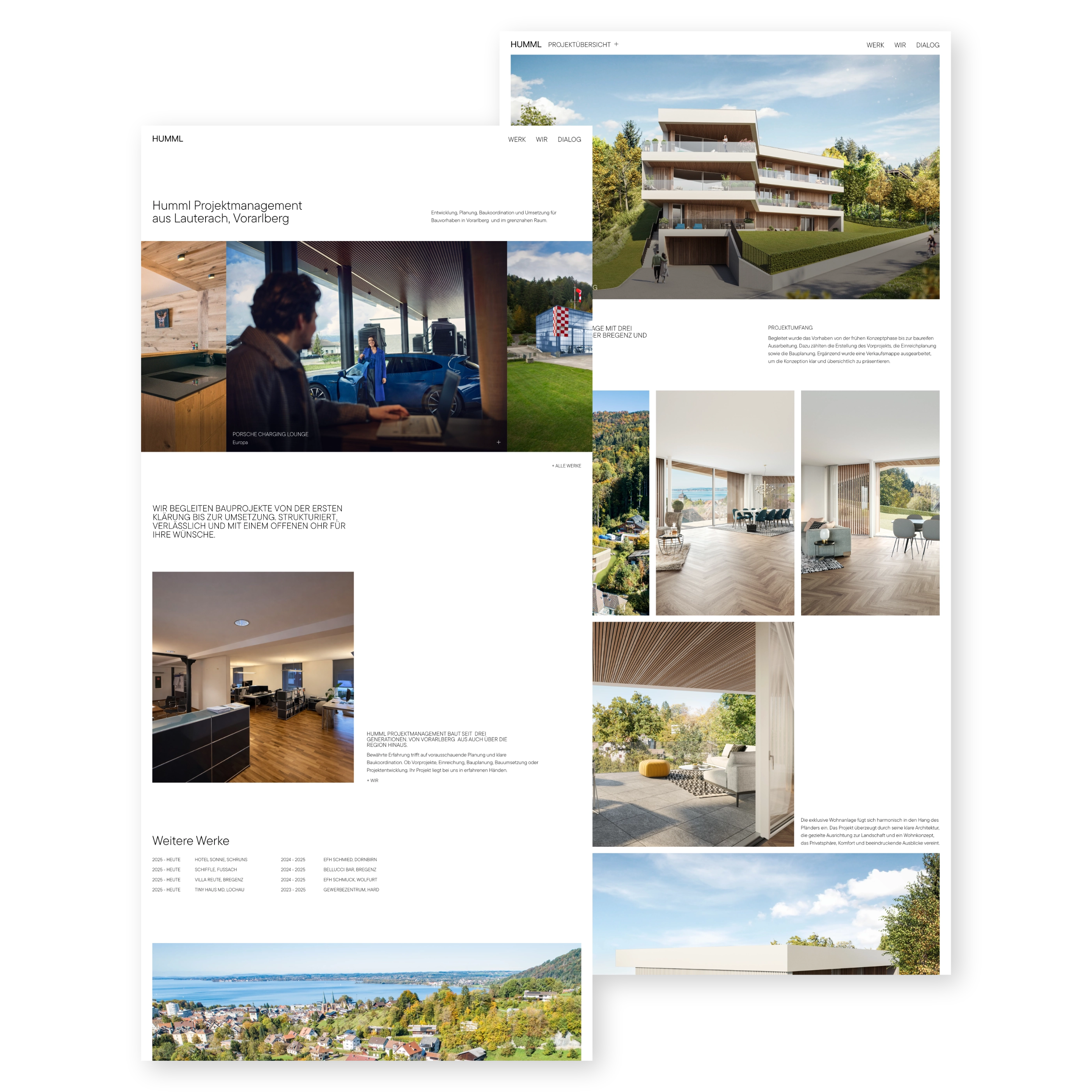 Humml Lauterach Website